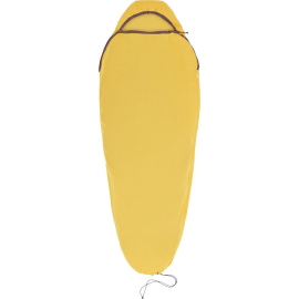 Вкладыш в спальник Sea to Summit Reactor Sleeping Bag Liner Mummy w/ Drawcord - C Sulfur Yellow, фото 