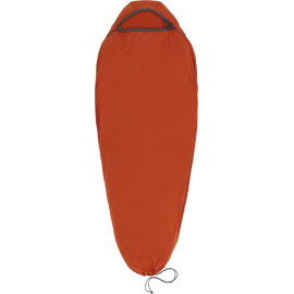 Вкладыш в спальник Sea to Summit Reactor Fleece Sleeping Bag Liner Mummy w/ Drawcord - S Picante Red, фото 