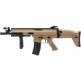 Гвинтівка страйкбольна Cybergun FN SCAR-L Spring 6 мм Tan, фото 