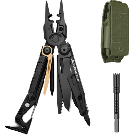 Мультитул Leatherman MUT Eod Black Molle, оливковый чехол, картонная коробка (833119), фото 