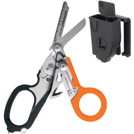 Мультитул-ножницы Leatherman Raptor Rescue оранжево-черный Utility чехол (832170), Цвет: оранжевый, фото 