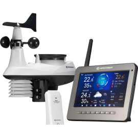 Метеостанция Bresser Professional WIFI HD TFT Colour Weather Center 7-in-1 Sensor (7003500), фото 
