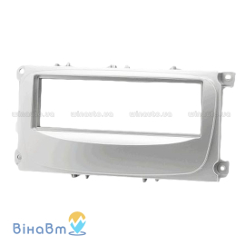 Переходная рамка Carav 11-415 для Ford Focus II, Mondeo, S-Max, C-Max, Galaxy II, Kuga silver, фото 
