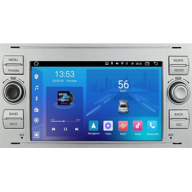 Штатная магнитола FORS.auto FS 2 ULTRA-FDSK для Ford Focus, Mondeo, S-Max, C-Max, Kuga, Fiesta, Fusion (2+32Gb, 7", Silver) 2005-2011 (FS 2 ULTRA-FDSK), Линейка: FS 2 ULTRA, Модификация: 2+32Gb, Комплектация: Silver, фото 