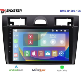 Штатная магнитола Baxster BMS-B1509-1066 Ford Fiesta 2005-2008, фото 