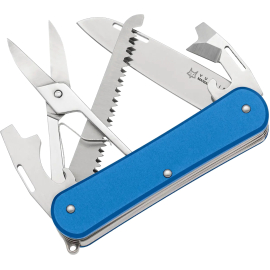 Нож многофункциональный Fox Vulpis Aluminium 5 инструментов Blue, Другие варианты: Blue, фото 