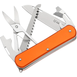 Нож многофункциональный Fox Vulpis Aluminium 5 инструментов Orange, Другие варианты: Orange, фото 