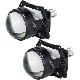 Світлодіодні лінзи DriveX BiLED Evolution F1S 2.5" 47/53W 12V 5500K, фото 