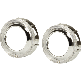 Маски для линз DriveX MS A-105 3.0" Silver White+Yellow, фото 