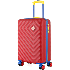 Чемодан Semi Line 20" S Red (T5802-1), Размер чемодана: S, Цвет: красный, фото 