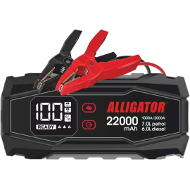 Бустер (пусковий пристрій) Alligator JS845 1000A/2000A, 22000mAh, фото 