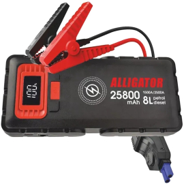Бустер (пусковий пристрій) Alligator JS848 1500A/2500A, 25800mAh, фото 