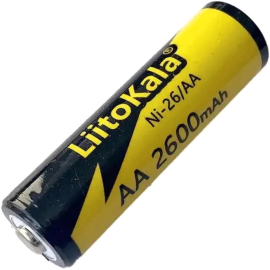 Аккумулятор LiitoKala Ni-26/AA 1.2V AA 2600mAh, фото 