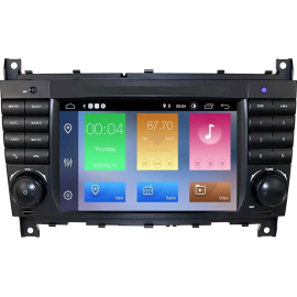 Штатна магнітола FORS.auto M200 для Mercedes-Benz W203 ZQ (7", 2+16Gb, CarPlay) 2004-2008 (FS W203-M200), фото 