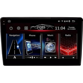 Штатна магнітола FORS.auto FS 2 ULTRA для Citroen Nemo, Peugeot Bipper, Fiat Fiorino Qubo (2+32Gb, 10") 2008+ (FS-1983), Лінійка: FS 2 ULTRA, Модифікація: 2+32Gb, фото 