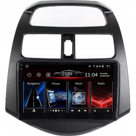 Штатная магнитола FORS.auto FS 6 MAX для Chevrolet Spark/Beat/Daewoo Matiz (6+128Gb, 9&quot\;, UV black) 2010-2014 (FS-6483), Линейка: FS 6 MAX, Модификация: 6+128Gb, фото 