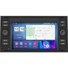 Штатная магнитола FORS.auto M200 для Ford Focus, Mondeo, S-Max, C-Max, Kuga, Fiesta, Fusion (7 ", 2+32Gb) 2007-2011 (FS-8-M200), Линейка: M200, Модификация: 2+32Gb, Комплектация: Black, фото 