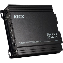 Автомобильный усилитель Kicx SA 600D 1-канальный, фото 