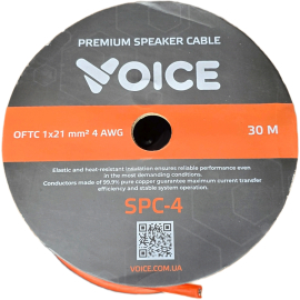 Силовой кабель Voice SPC-4, фото 