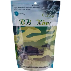 Страйкбольні кульки BB King Normal 6мм 0,25 г 1 кг, фото 
