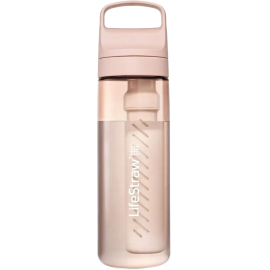 Бутылка для воды с фильтром LifeStraw Go Filter Bottle 22 oz Cherry Blossom Pink, фото 