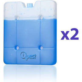 Набір з 2 шт акумуляторів гелевих холоду Quest 18,5x16,5x2 см, 400 мл, фото 