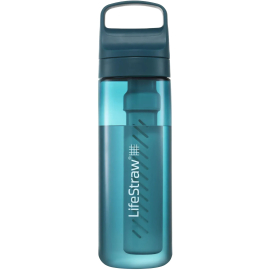 Пляшка для води з фільтром LifeStraw Go Filter Bottle 22 oz Laguna Teal, фото 