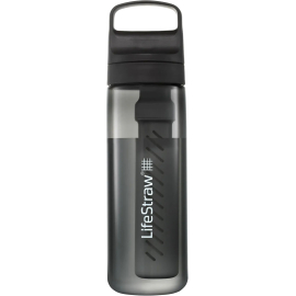 Пляшка для води з фільтром LifeStraw Go Filter Bottle 22 oz Nordic Noir, фото 