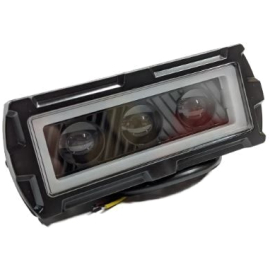 Противотуманные LED фары Starlight HP-GZD-311-01 ближний свет White/Yellow + DRL 12/24V, фото 