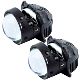 Світлодіодні лінзи DriveX BiLED ULTRA Blue 3.0" 65/78W 9-16V 5800K, фото 