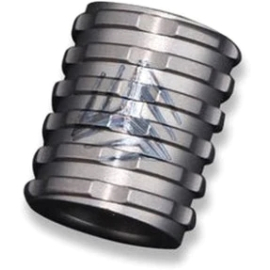 Титановая бусина Weknife A-02D серая, фото 