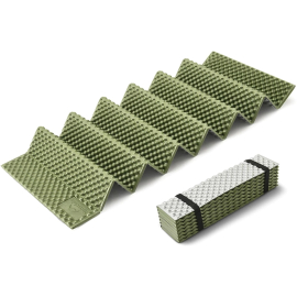 Коврик складной IXPE Naturehike CNK2450WS044 алюминиевая пленка оливковый зеленый, фото 