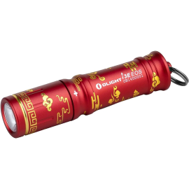 Фонарь-брелок Olight i3E EOS Suspicious Clouds, Цвет: красный, фото 