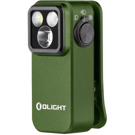 Ліхтар Olight Oclip Pro OD Green, Колір: оливковий, фото 