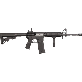 Винтовка страйкбольная Evolution Recon SOPMOD 14.5" Carbontech AEG 6мм Black, фото 