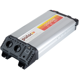 Преобразователь напряжения Pulso ISU-2000 DC 12/220V 2000W 2A, фото 