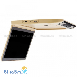 Потолочный монитор Clayton SL-1330 Full HD BE с USB/SD, цвет бежевый, фото 