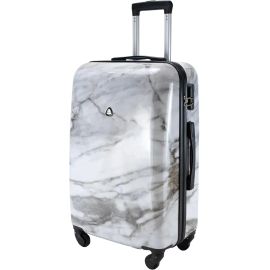 Чемодан Semi Line 24" M White Marble (T5731-1), фото 