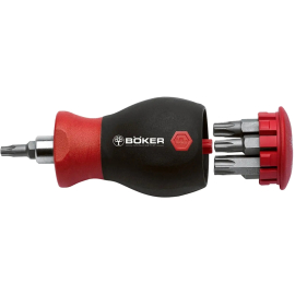Отвертка с битами Boker Toolkit Torx ("звездочка" T4/5/6/7/8/10/15), фото 