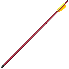 Стріла алюмінієва для арбалету Ek Archery 2219 червона 20" (D-024MK), фото 