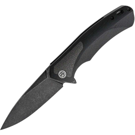 Нож складной Petrified Fish Pub Carbon Fiber With Black G10, фото 