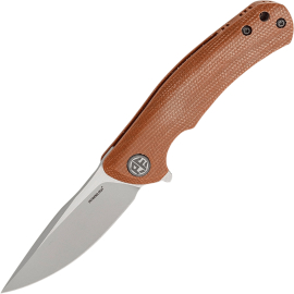 Ніж складаний Petrified Fish Warrior khaki Micarta, фото 