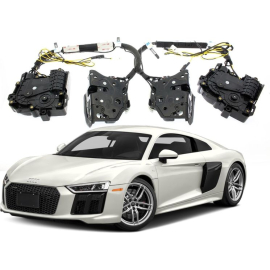 Бесштыревые доводчики дверей LuxeMotion для Audi R8 2016-2025 (на 2 двери), фото 