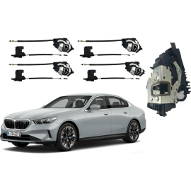 Бесштыревые доводчики дверей LuxeMotion для BMW i5 G60E 2023-2025 (на 4 двери), фото 