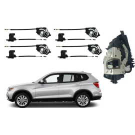 Бесштыревые доводчики дверей LuxeMotion для BMW X3 F25 2011-2018 (на 4 двери), фото 