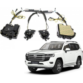 Безштирьові доводчики дверей LuxeMotion для Toyota Land Cruiser 300 2021-2025 (на 4 двері), фото 