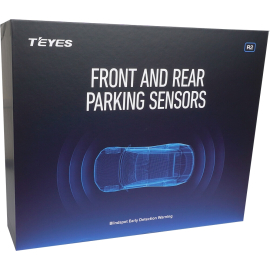 Парктроник Teyes R2 Black (8 датчиков), Цвет датчиков: черный, фото 