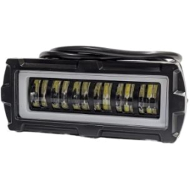 Противотуманная LED фара Starlight HP-GZD-306-01 ближний свет White/Yellow + DRL 12/24V, фото 