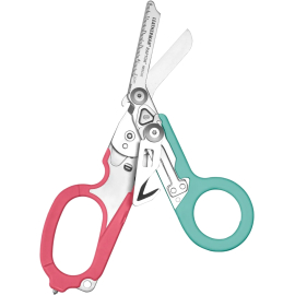 Ножницы Leatherman Raptor Rescue бирюзово-розовые Utility чехол (833478), Цвет: розовый, фото 