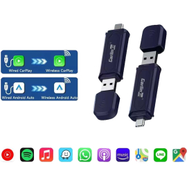 Адаптер Carlinkit Mini v5.0 Pro Dual Mode CarPlay и Android Auto, фото 